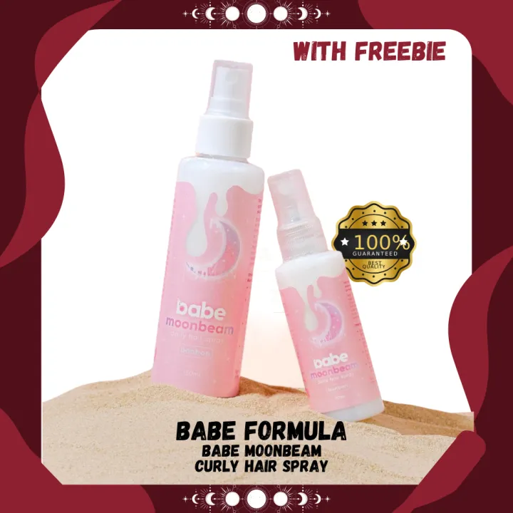 W Freebie Babe Formula Moonbeam Daily Hair Spray Lazada Ph