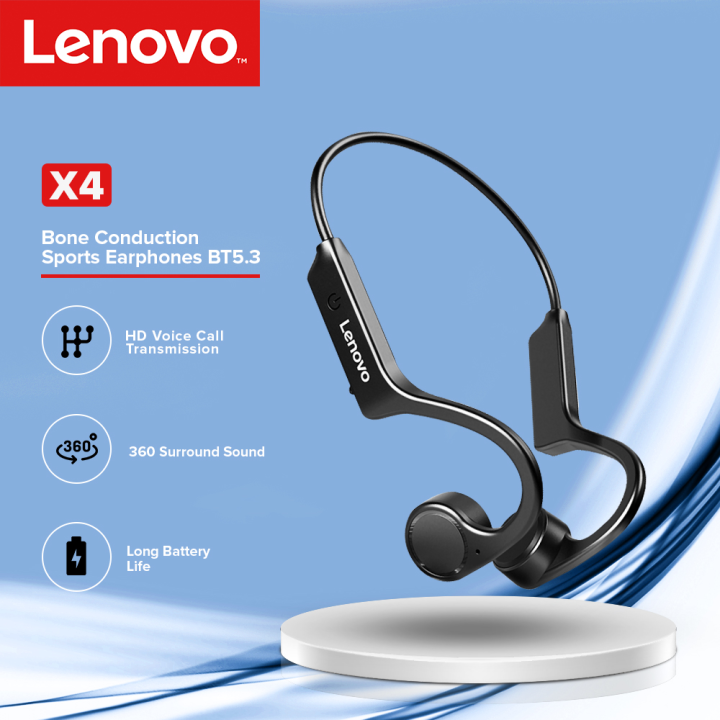 Lenovo ThinkPlus X4 Bone Conduction Sports Earphones BT5 3 TWS Low