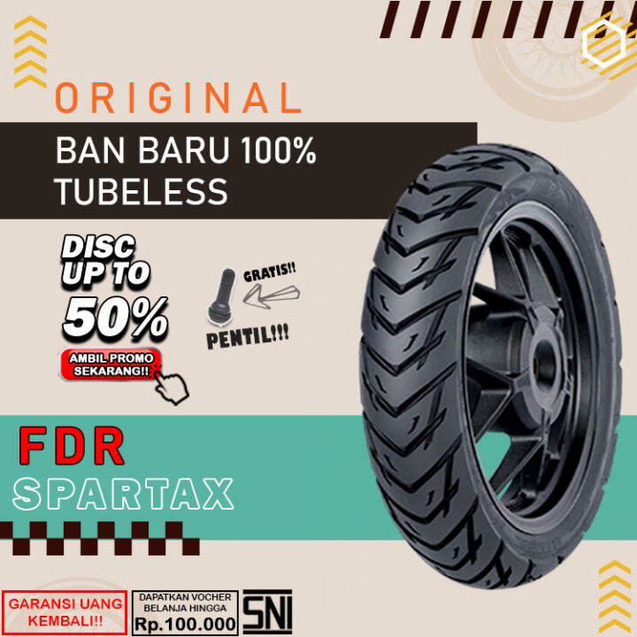 Ban Motor Matic Tubeless Fdr Spartax Ring Ban Motor Beat Vario