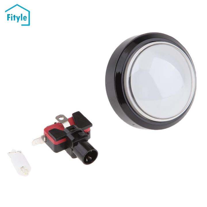 Fityle Mm Dome Shaped Jumbo Led Illuminated Self Resetting Button