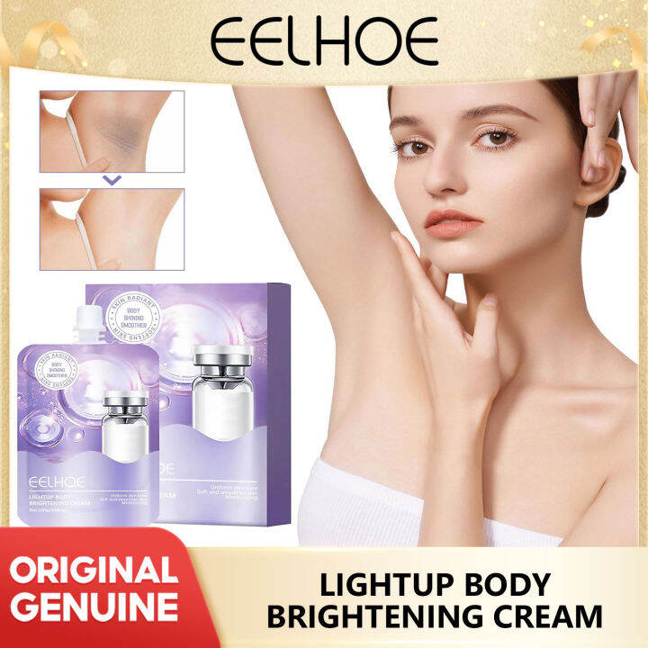 Eelhoe Whitening Cream Dark Skin Underarm Neck Bleaching Brighten Thigh