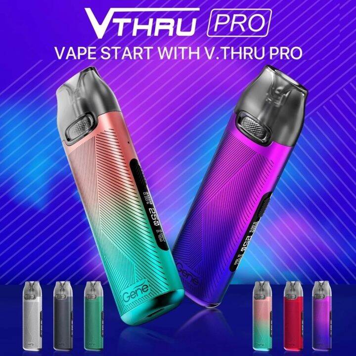 Original VOOPOO V THRU Pro Pod Kit 25W Vape 900mAh Battery 3ml