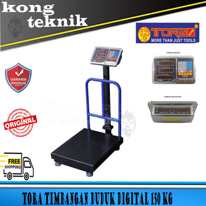 Timbangan Duduk Digital Kg Timbangan Digital Kg Tora Lazada