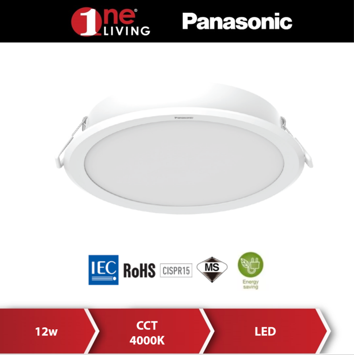 Panasonic Led Downlight Nnv We M W Cw M Lazada