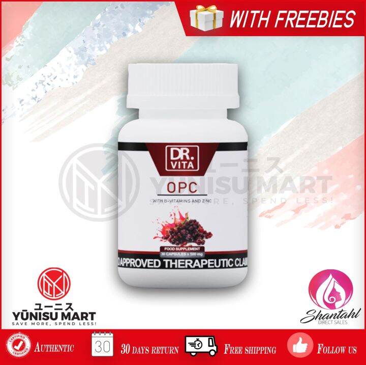 Dr Vita Opc With B Vitamins And Zinc With Freebies Lazada PH