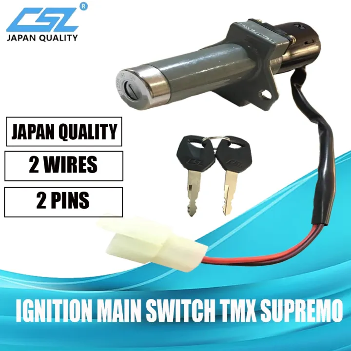 CSL Japan Quality Ignition Main Switch For HONDA TMX SUPREMO 2WIRES AND