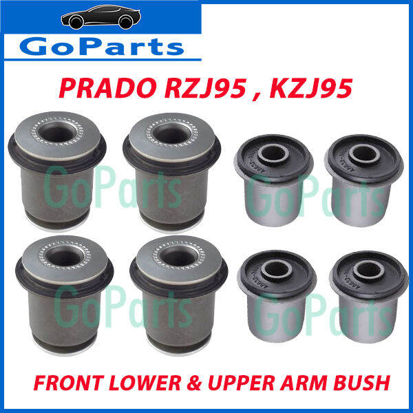 TOYOTA PRADO RZJ95 KZJ95 FRONT LOWER UPPER ARM BUSH FULL SET 8PC Lazada