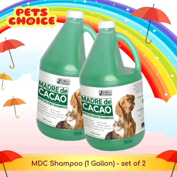 Set Of 2 Gallon Pro Lific Specialized Madre De Cacao 3 In 1 Shampoo