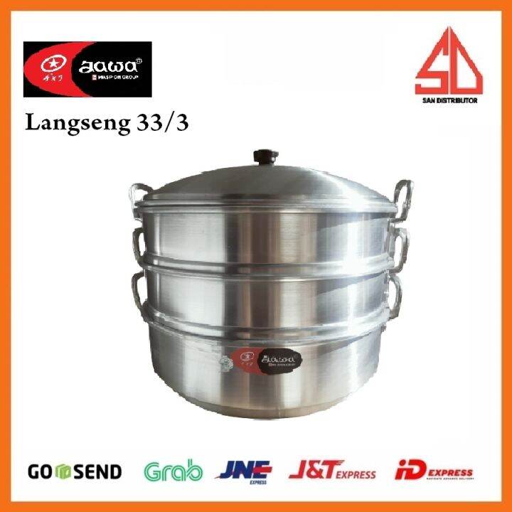 Dandang Kukus Susun Maspion Djawa Langseng Steamer Cm Susun