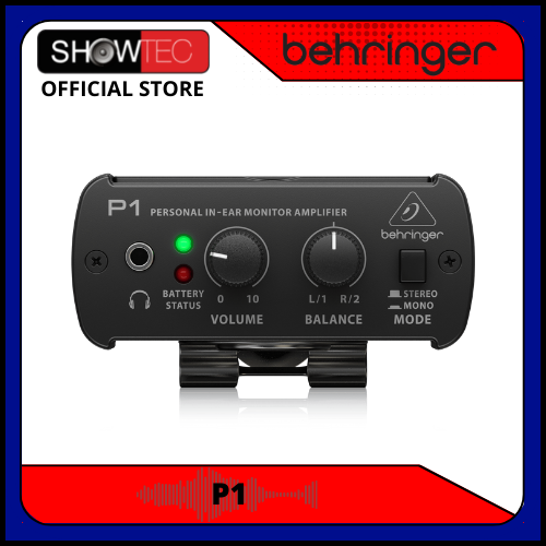 BEHRINGER POWERPLAY P1 Personal In Ear Monitor Amplifier Lazada PH