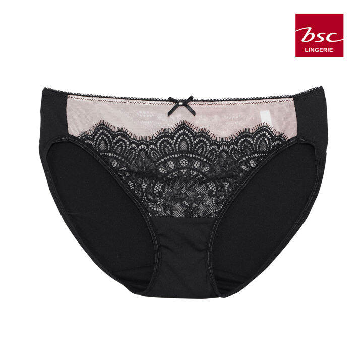 BSC Lingerie Panty กางเกงชนในลกไมเซกซ รปเเบบบกนน BU4305