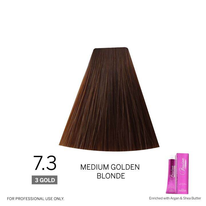 Fusion Hair Color Ml Medium Golden Blonde Lazada Ph