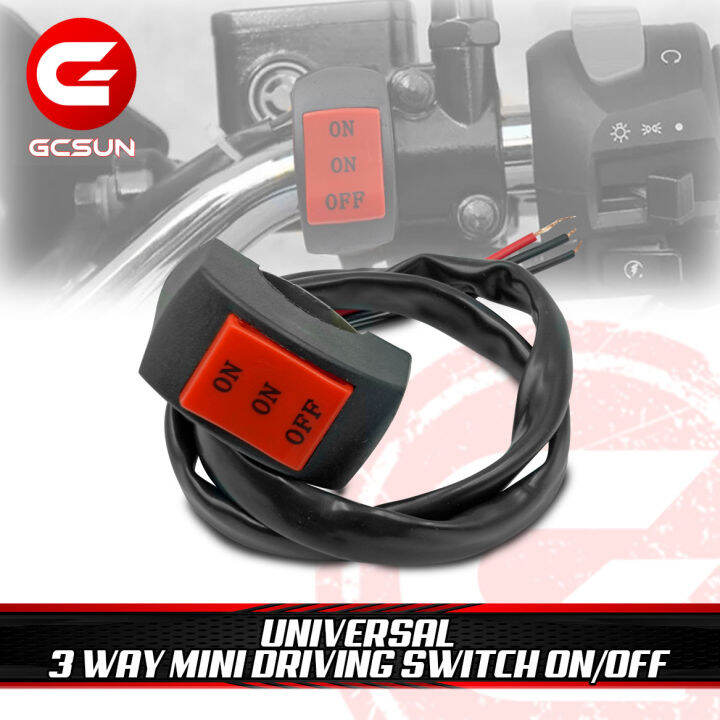 Universal Way Mini Driving Light Switch On Off Gcsun Lazada Ph