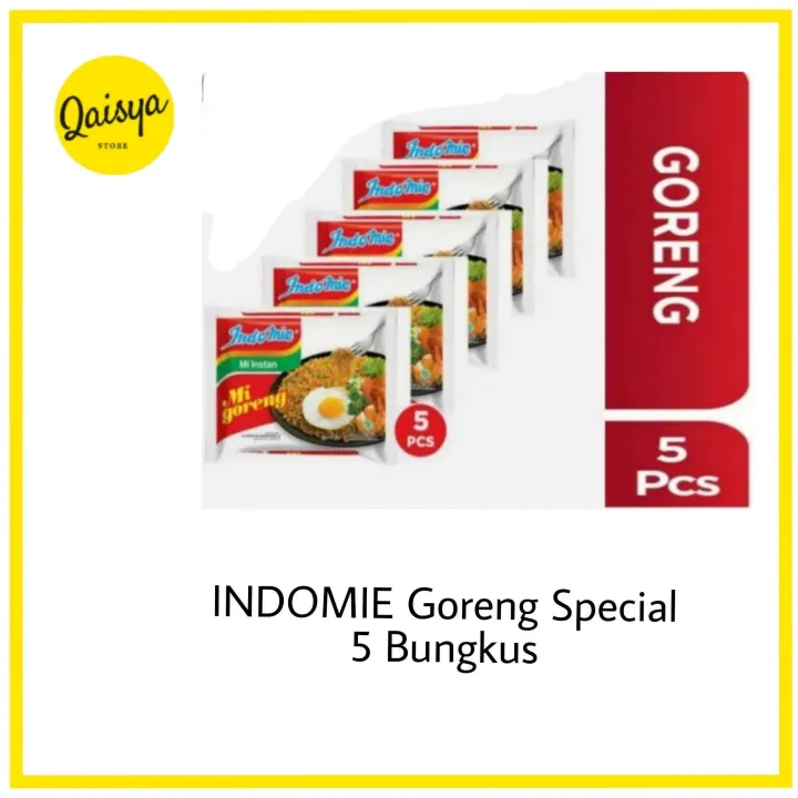 INDOMIE Goreng Special 5 Bungkus Indomie Goreng 5 Bungkus Indomie