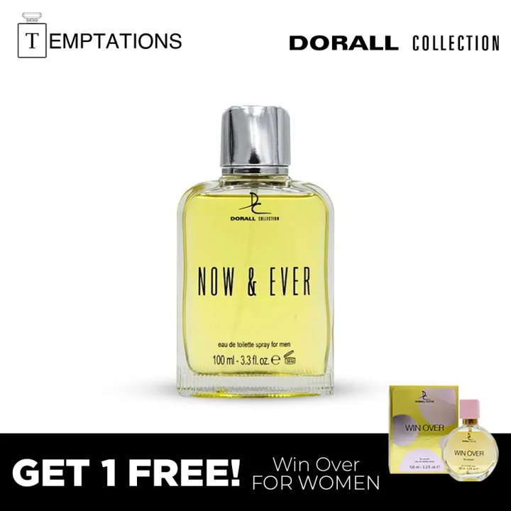 Temptations Dorall NOW EVER For Men WIN OVER For Women 100ml EDT