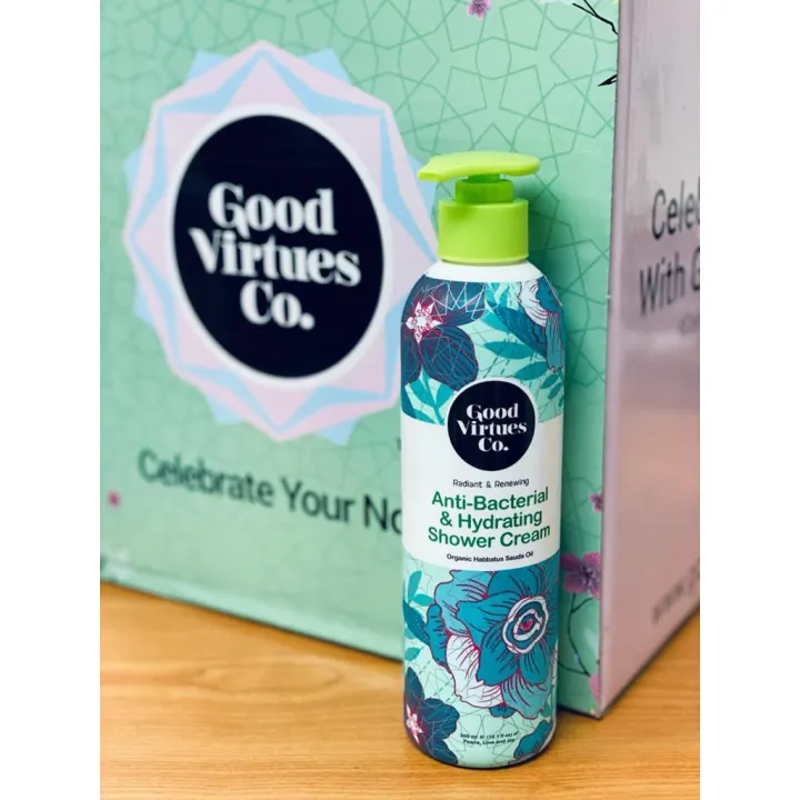 Good Virtues Co GVC 300ml Shower Cream Anti Aging Hydrating Anti