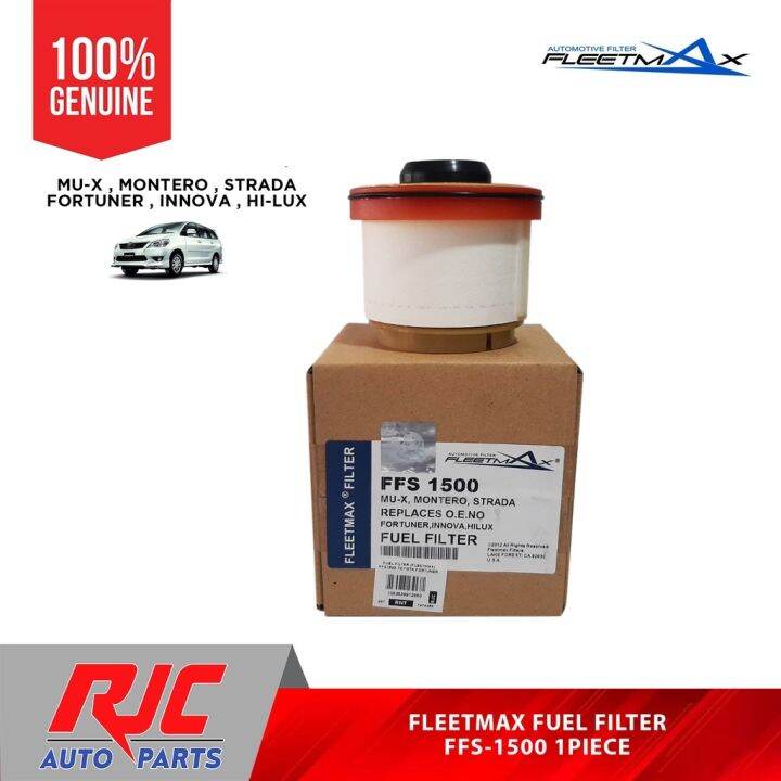 Fleetmax FFS 1500 Fuel Filter For Toyota Innova Fortuner Hilux Strada