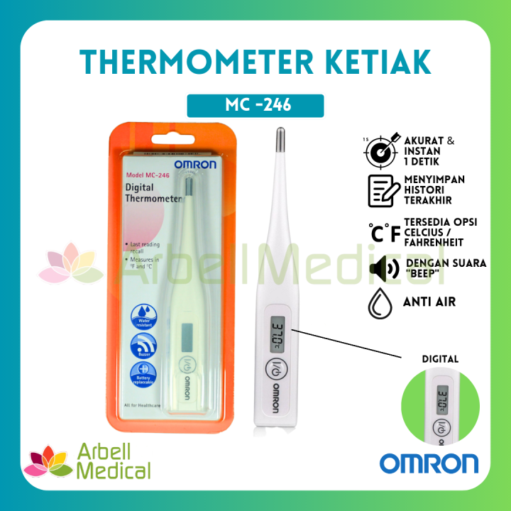 Thermometer Digital Omron Mc 246 Lazada Indonesia