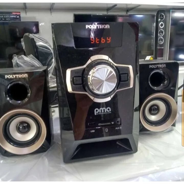 Speaker Polytron Multimedia Bluetooth Pma Lazada Indonesia