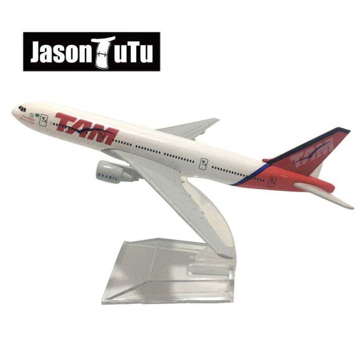 2023 JASON TUTU 16cm Tam Airlines Boeing 777 Airplane Model Plane Model