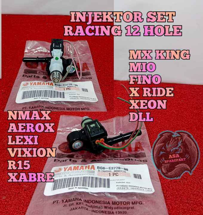 Injektor Assy Racing Injector Hole Kualitas Asli Original Mx King