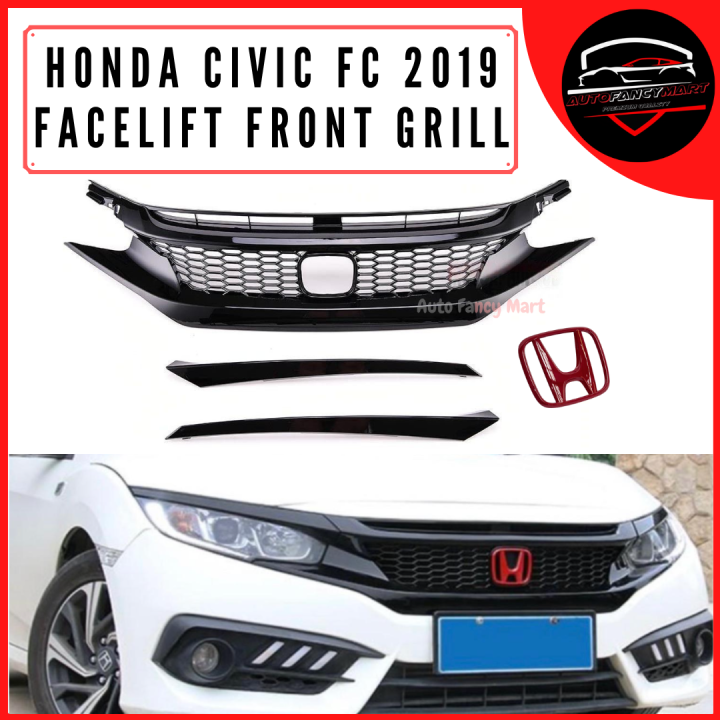 Honda Civic Fc Facelift Front Bumper Grill Si Design