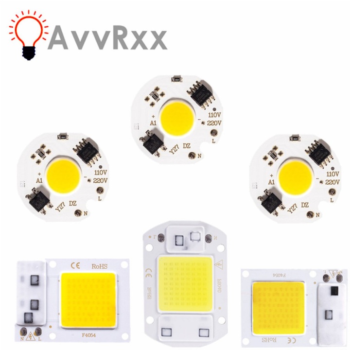 COB LED Chip 10W 20W 30W 50W 220V Smart IC No Need Driver 3W 5W 7W 9W