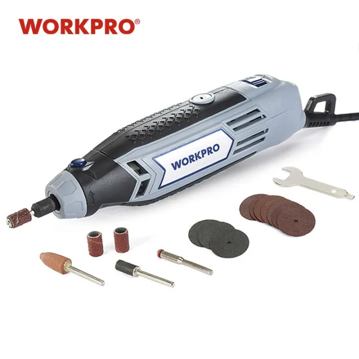 Workpro Mini Electric Grinding Set W Dc Drill Accessories Set Drill