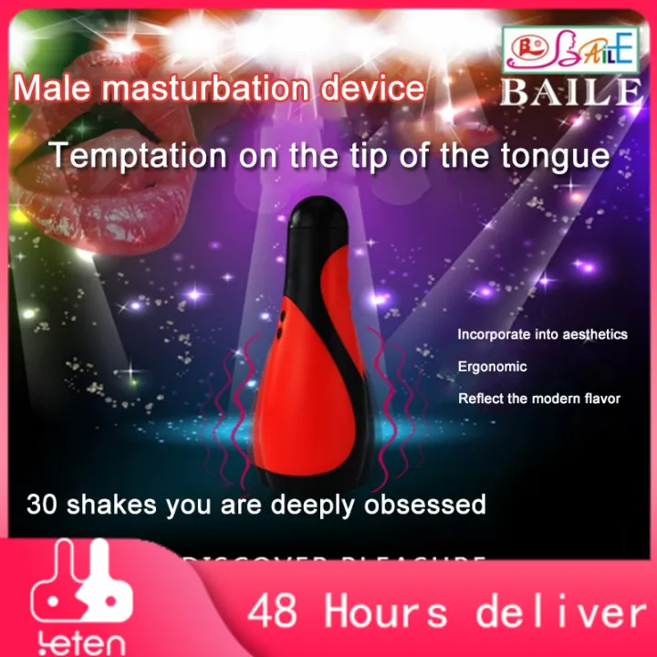 Leten Sex Toy For Male Oral Sex Stimulation Air Pump Male Masturbation