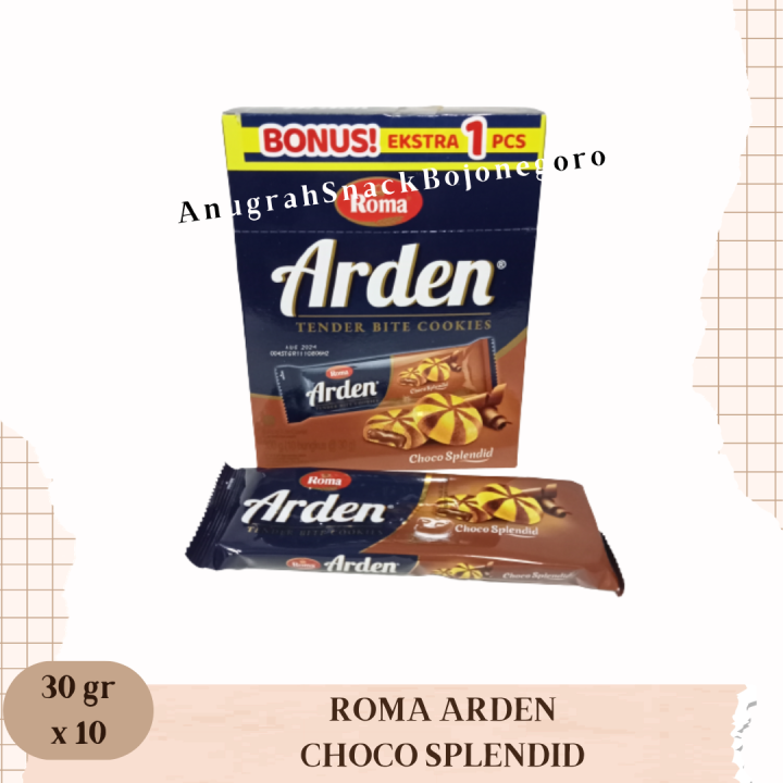 Roma Arden Tender Bite Cookies Choco Splendid Box Gr X Lazada