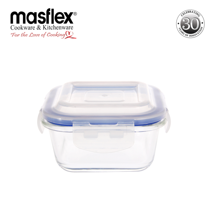 Masflex Borosilicate Glass Food Container With Lid Works Well In Oven