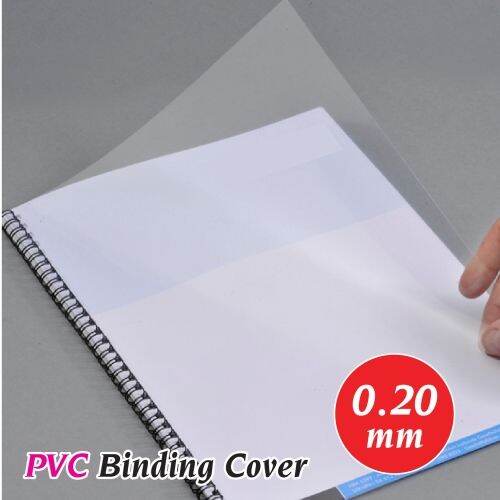 A Transparent Pvc Cover Mm A Rigid Sheet Binding Cover A