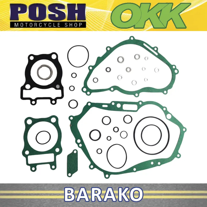 OKK Barako Motorcycle Complete Engine Overhauling Gasket Set Lazada PH