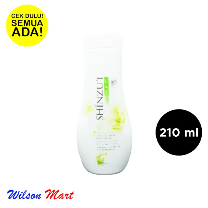 SHINZUI SKIN LIGHTENING BODY LOTION MATSU 210 ML Lazada Indonesia