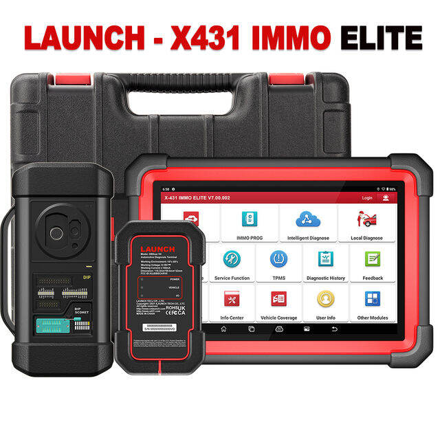 LAUNCH X431 IMMO Elite X PROG OBD Mobil Alat Diagnosa OBD2 3