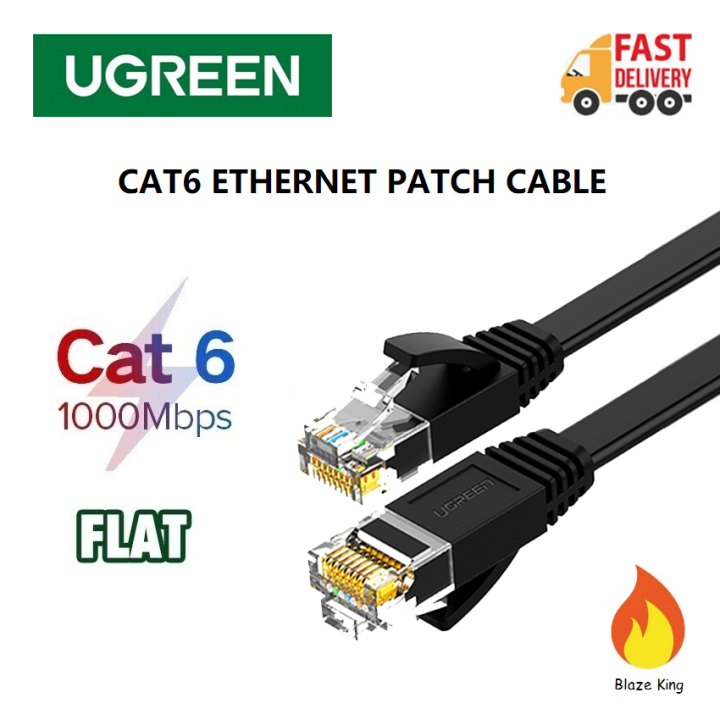 UGREEN Cat 6 Ethernet Patch Cable 1000 Mbps LAN CABLE Gigabit RJ45