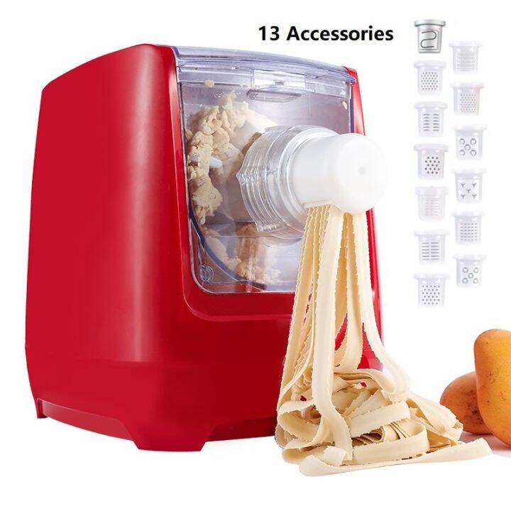 Electric Pasta Maker Noodles Dumpling Pasta Press Dough Mixer Automatic