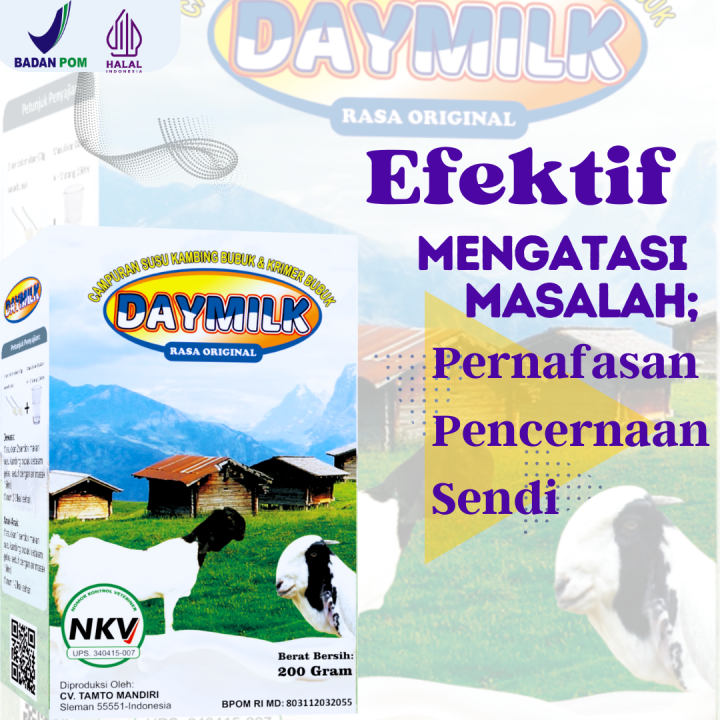 Daymilk Box Daymilk Susu Kambing Etawa Susu Bubuk Susu