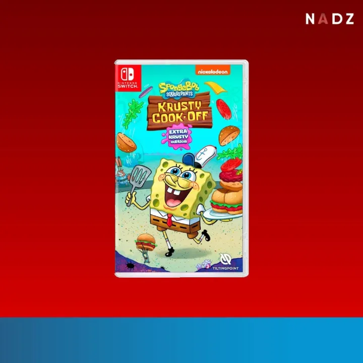 Pre Order Nintendo Switch Spongebob Squarepants Krusty Cook Off