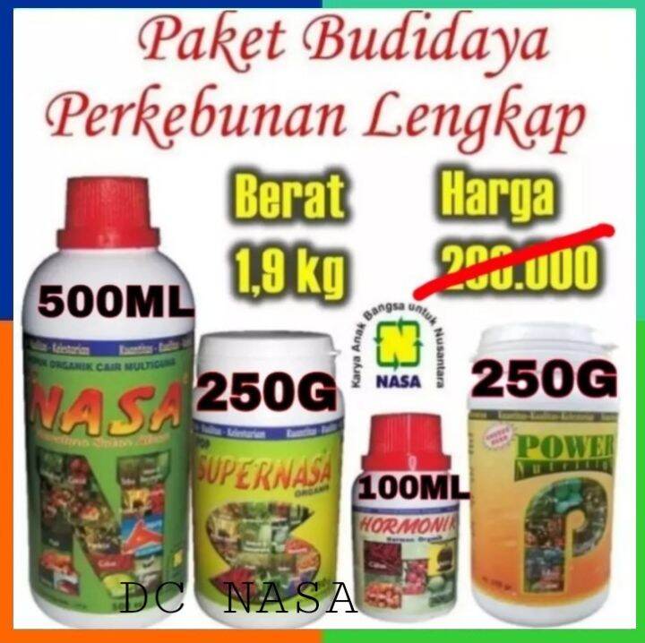 PUPUK ORGANIK NASA PAKET LENGKAP BUDIDAYA BUAH BUAHAN POC NASA