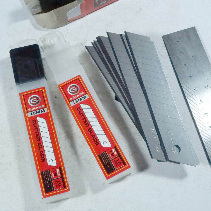 Isi Refill Pisau Cutter Besar 18 Mm Lazada Indonesia