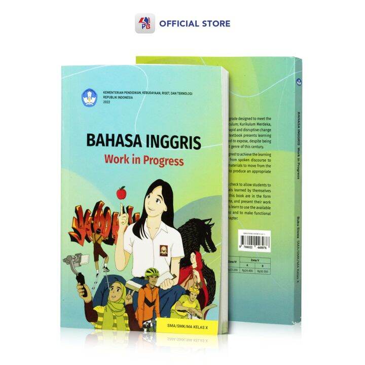 Buku Kurikulum Merdeka SMA Kelas X Bahasa Inggris Work In Progress