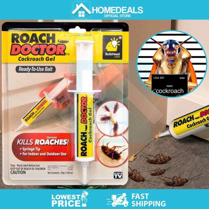 Homedeals Roach Doctor Cockroach Gel Bait Lazada PH