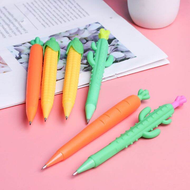 Kuyes Kawaii Mm Corn Cactus Carrot Automatic Pencil Mechanical