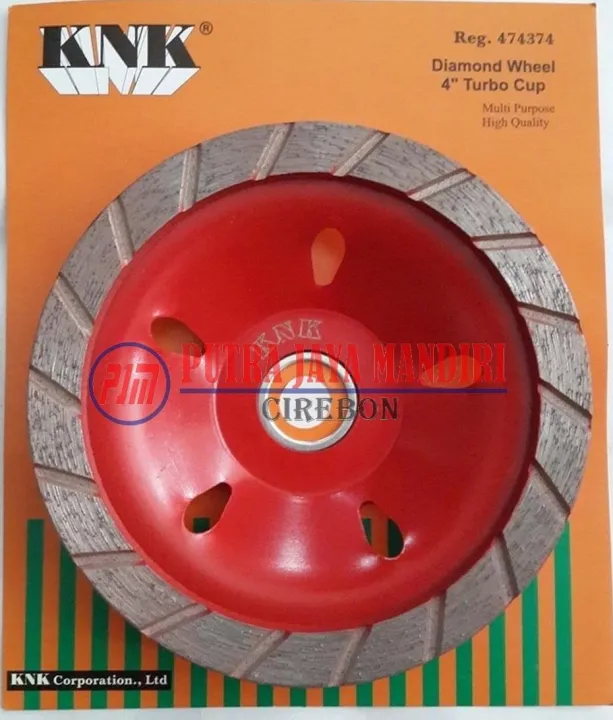 Knk Diamond Cup Grinding Wheel Turbo Mata Gerinda Mangkok Poles