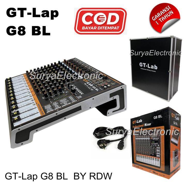 Mixer Audio Gt Lap G Bl Compressor Dsp Lazada Indonesia