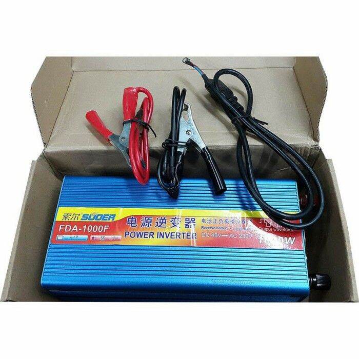 Power Inverter Suoer FDA 1000F 48V 1000W 48 Volt 1000 Watt Lazada