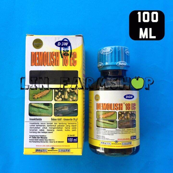 DEMOLISH 18 EC 100 ML INSEKTISIDA BONUS KAOS TOPI Lazada Indonesia