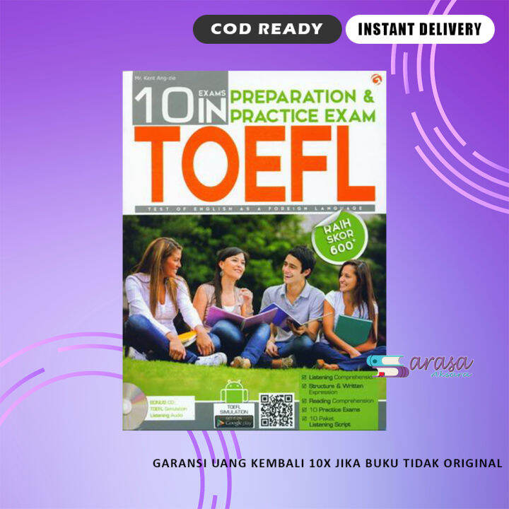 Buku Tes Toefl Toeic Exams In Preparation Practice Exam Toefl