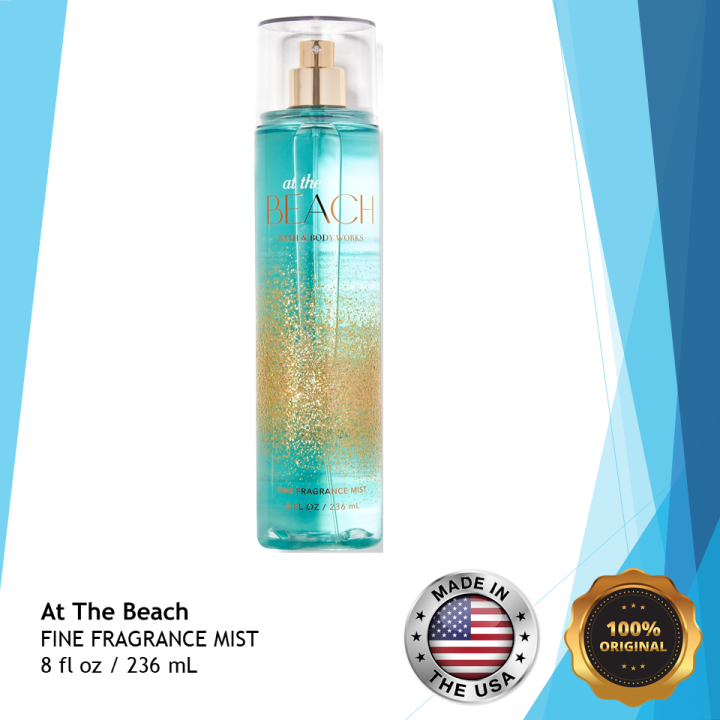 Original Bath And Body Works At The Beach Fine Fragrance Mist Lazada Ph